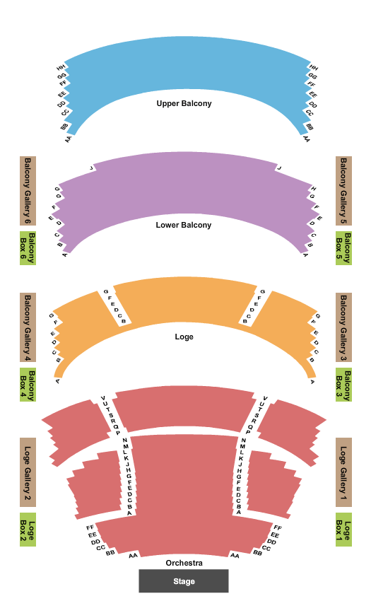 Mead Theatre At Schuster Performing Arts Center Hamilton Seating Chart